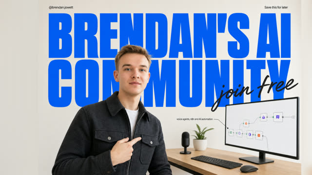 Brendan's AI Community cover, join free